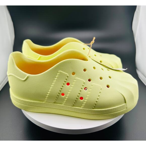 Adidas AdiFom Superstar 360 Kids Shoes – Pulse Yellow/Red – IG0219 – Sz 2.5 - Picture 5 of 7